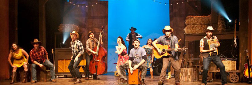 Country Sunshine on stage at VPP